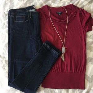 Banana Republic perfect fit skinny jeans